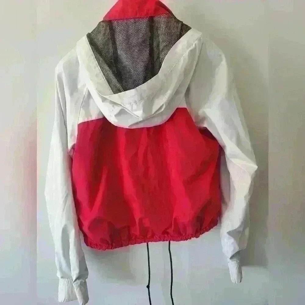 HOLLISTER cropped zip up windbreaker size small - Picture 4 of 8